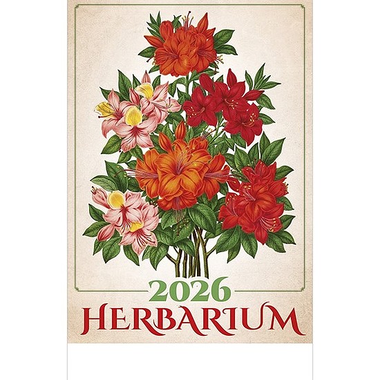 Falinaptár 2026 TOPTIMER T092 315x450mm álló Herbárium