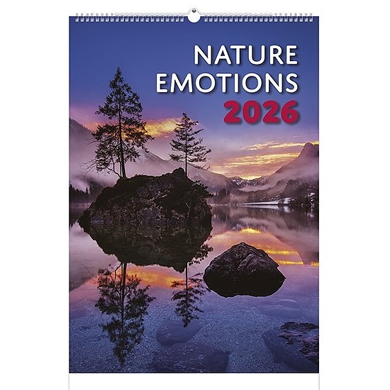Falinaptár 2026 TOPTIMER T092 315x450mm álló Nature Emotions