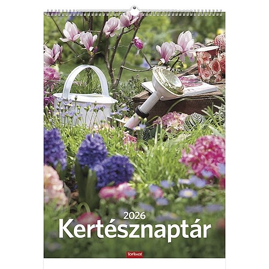 Falinaptár 2026 TOPTIMER T093 310x420mm álló Kertésznaptár