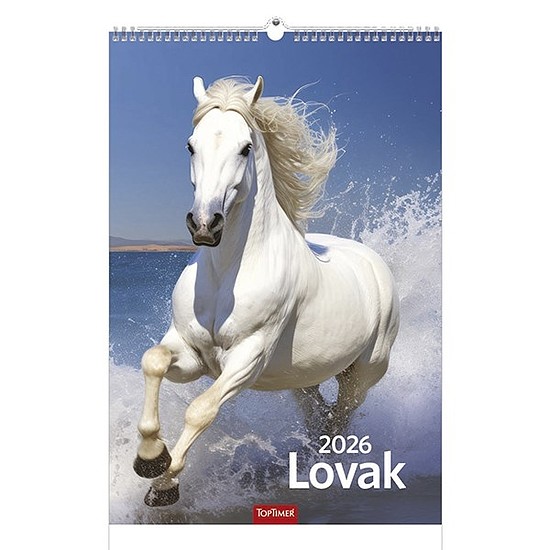 Falinaptár 2026 TOPTIMER T094 220x330mm álló Lovak