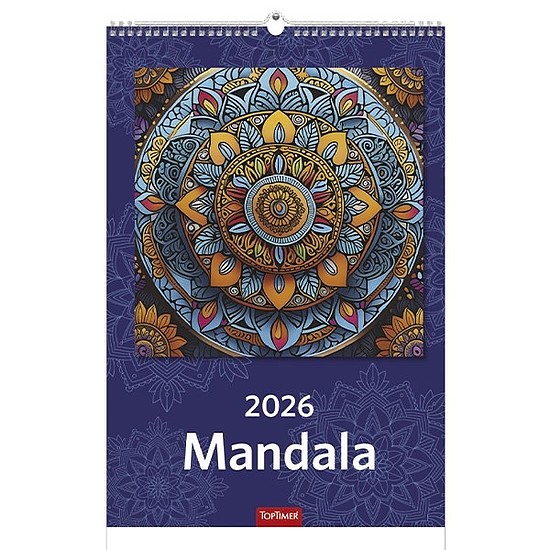Falinaptár 2026 TOPTIMER T094 220x330mm álló Mandala