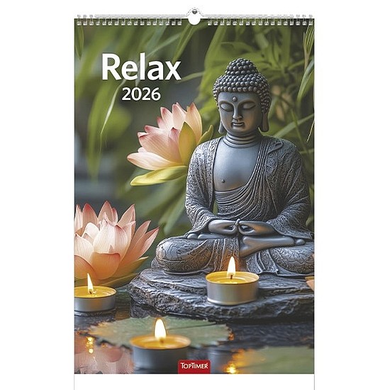 Falinaptár 2026 TOPTIMER T094 220x330mm álló Relax