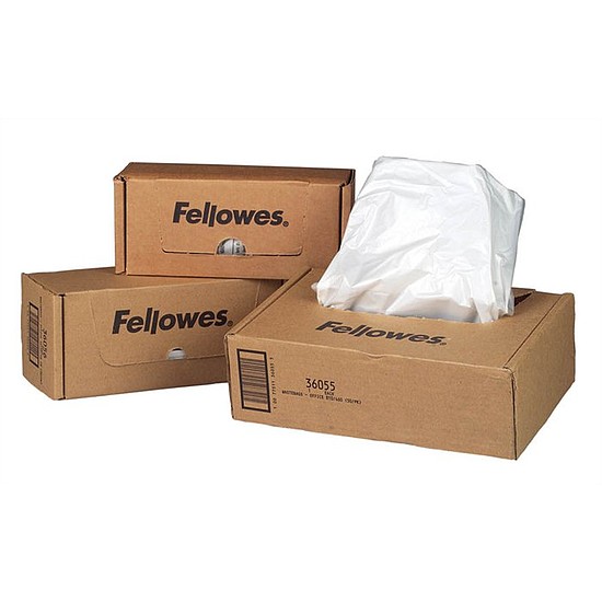 Fellowes hulladékgyűjtőzsák 100 db / csomag 23-38 literig No. 36052