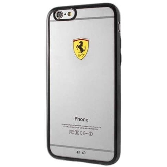 Ferrari Hardcase FEHCS7BK G930 S7 versenypajzs átlátszó fekete