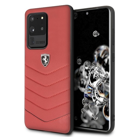 Ferrari Hardcase FEHQUHCS69RE S20 Ultra G988 piros/piros Heritage