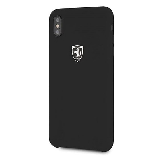 Ferrari Hardcase FEOSIHCI65BK iPhone Xs Max fekete/fekete szilikon pályán kívül