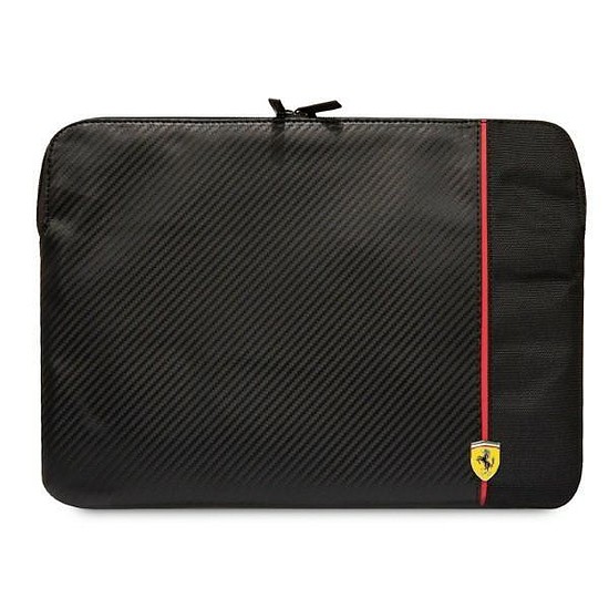 Ferrari Carbon&Smooth Sleeve 14" laptop tok fekete (FECS14AXBK)