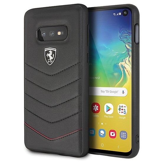 Ferrari keménytok FEHQUHCS10LBK S10e G970 fekete/fekete