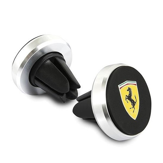 Ferrari mágneses tartó FESCHBK hűtőrácshoz fekete/fekete