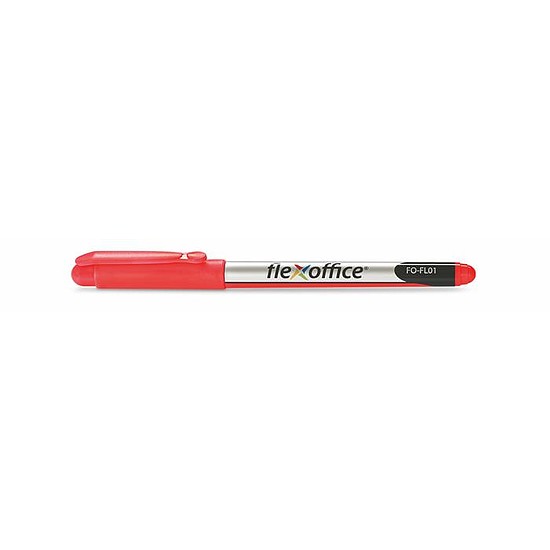 Flexoffice tűfilc piros, vízbázisú 0,3mm