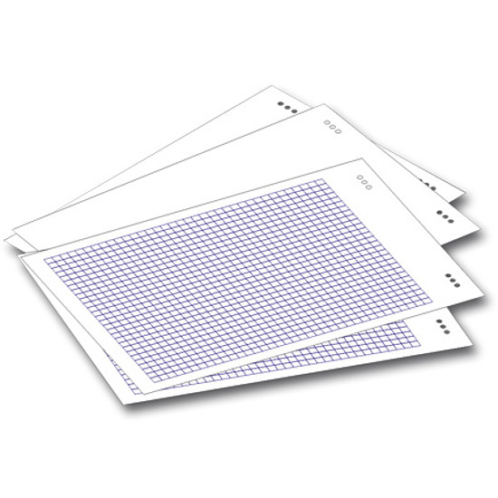 Flipchart papír négyzethálós 68x99 cm 20 ív (5x20ív=1doboz)