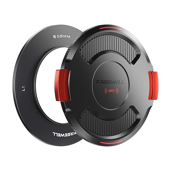 Freewell 58 mm-es alapgyűrű fedéllel a Real Locking VND számára (FW-L1-BL58)