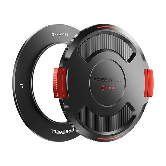 Freewell 62 mm-es alapgyűrű fedéllel a Real Locking VND számára (FW-L1-BL62)