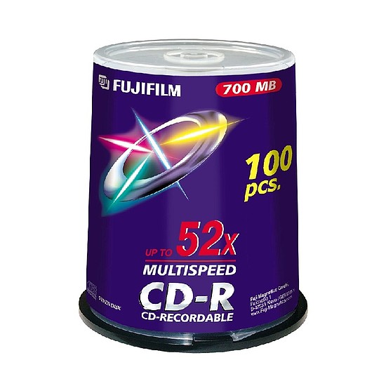 Fuji CD-R 700MB 80min 52x henger 100db