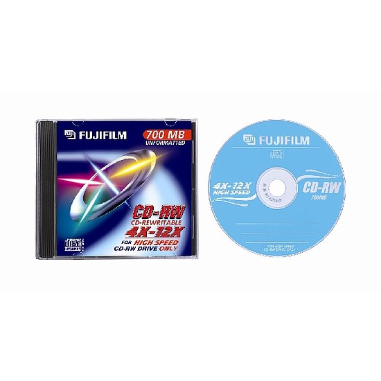 Fuji CD-RW 700MB 80min 12x CD tok