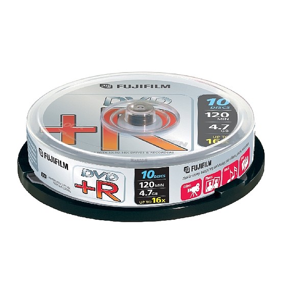Fuji DVD+R 4,7GB 16x henger 10db