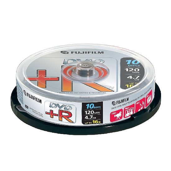 Fuji DVD+R 4,7GB 16x henger 10db