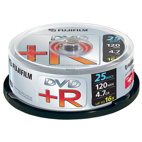 Fuji DVD+R 4,7GB 16x henger 25db