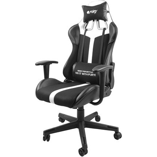 Fury Avenger XL gamer szék, fekete-fehér (NFF-1712)