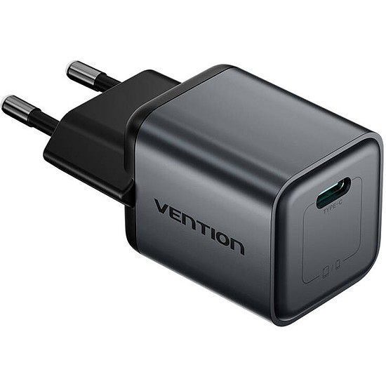 GaN Vention USB-C 20W-os töltő szürke (FEVH0-EU)