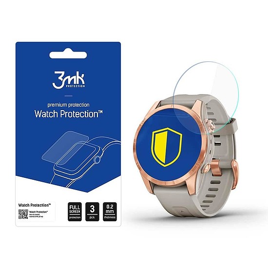 Garmin Fenix 7S Pro Solar - 3mk Watch Protection v. FlexibleGlass Lite