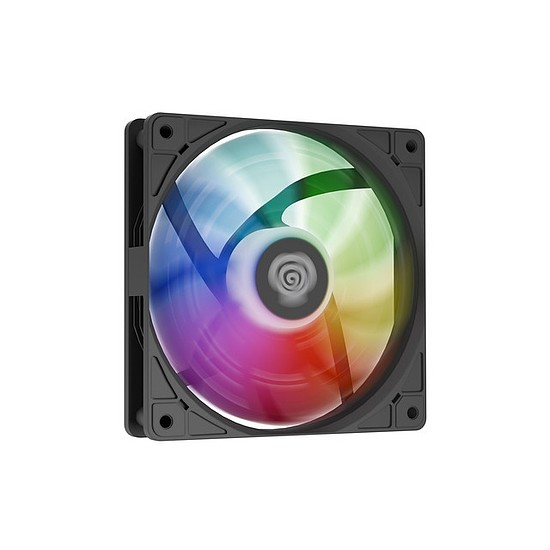 Genesis Oxal 120 Gamer rendszerhuto, rainbow led világítással fekete