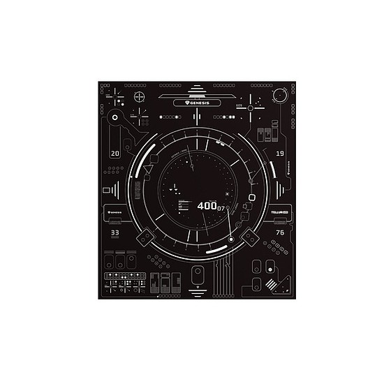 Genesis Tellur 400 110x110 cm Protective Gamer szőnyeg