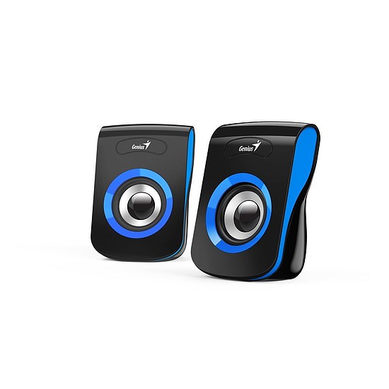 Genius SP-Q180 hangszóró USB 2.0 kék-fekete 31730026403