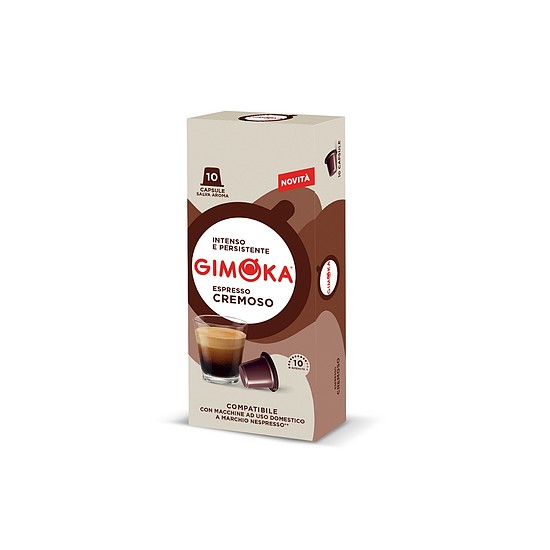 Gimoka Cremoso Nespresso kompatibilis kávékapszula 10db
