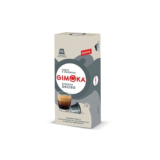 Gimoka Deciso Nespresso kompatibilis kávékapszula 10db
