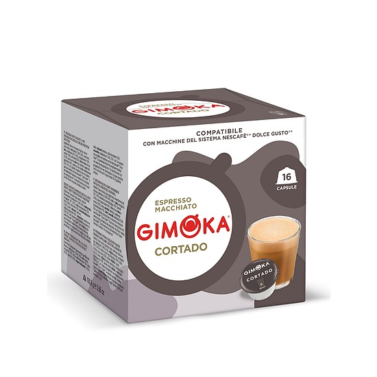 Gimoka Puro Aroma Cortado Dolce Gusto kompatibilis kávékapszula 16db