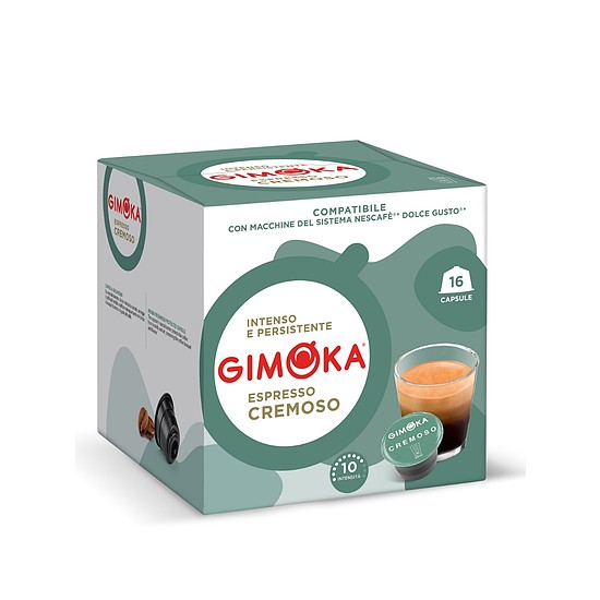 Gimoka Puro Aroma Espresso Cremoso Dolce Gusto kompatibilis kávékapszula 16db