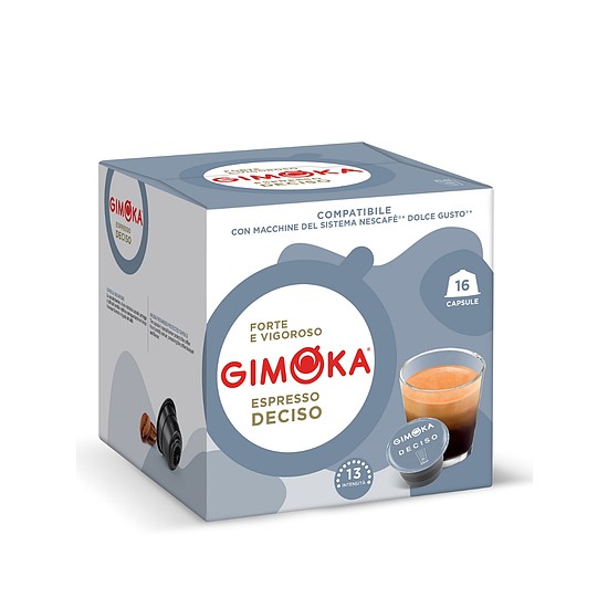 Gimoka Puro Aroma Espresso Deciso Dolce Gusto kompatibilis kávékapszula 16db