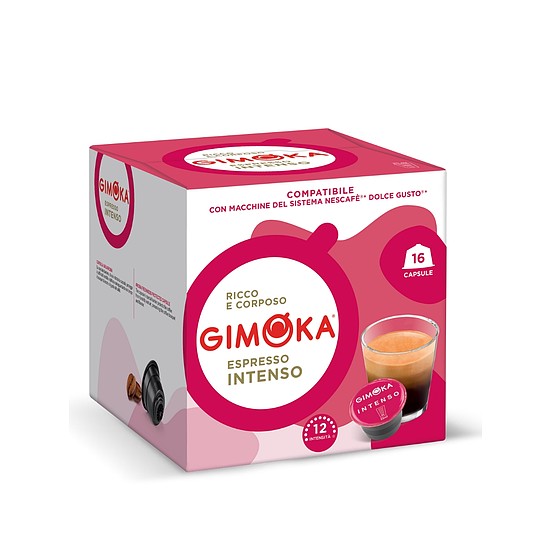 Gimoka Puro Aroma Espresso Intenso Dolce Gusto kompatibilis kávékapszula 16db