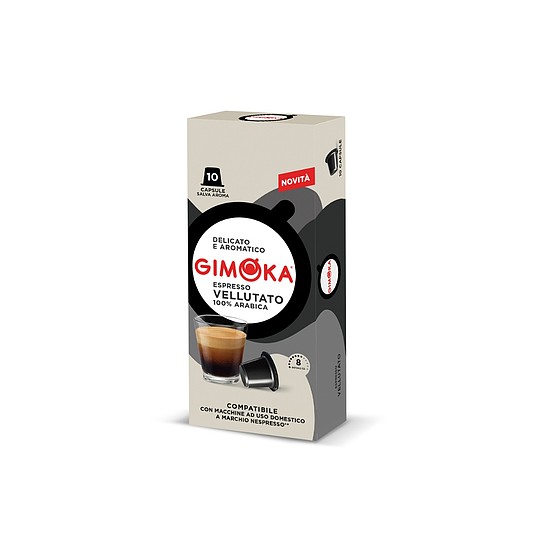 Gimoka Vellutato Nespresso kompatibilis kávékapszula 10db