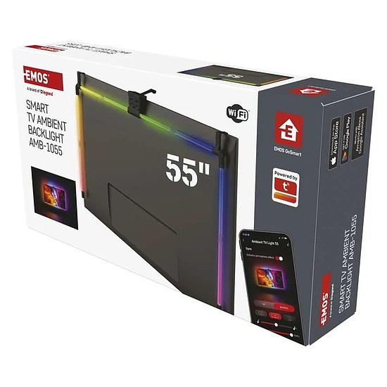 GoSmart Ambient LED RGB világítás TV-hez 55“ (139 cm) (ZTV55)