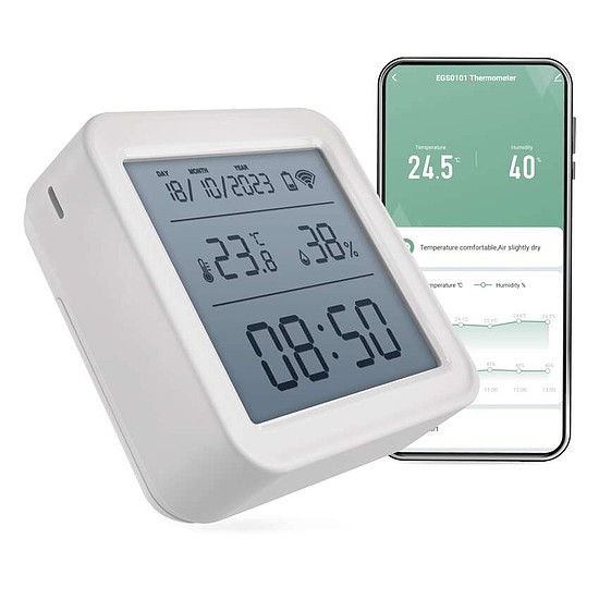 GoSmart Digitális vezeték nélküli hőmérő EGS0101 ZigBee (EGS0101)