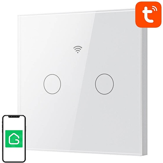 Gosund SLS2 Smart Touch WiFi-s kettős kapcsoló (SW12)