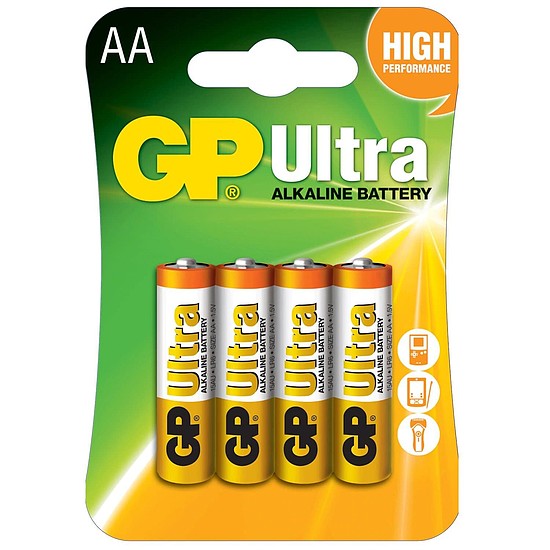GP Ultra Plus ceruza elem AA alkáli tartós LR6 DARABÁR!