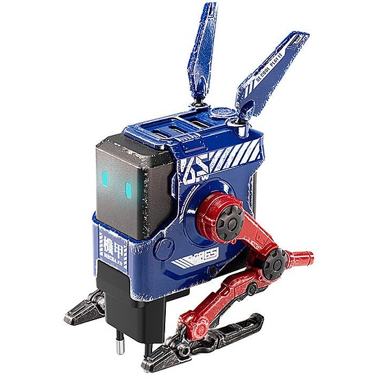 GravaStar Alpha65 65W GaN gyorstöltő War Damaged Version Blue (GRAVASTAR A65_OPP_EU)