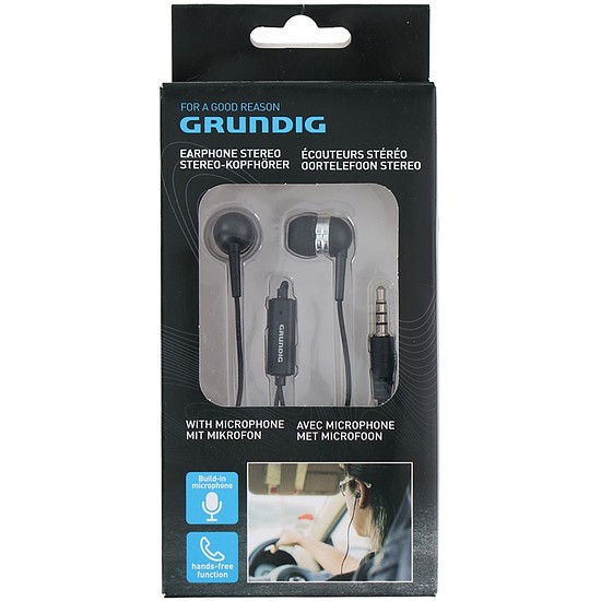 Grundig - Vezetékes fülhallgató (8711252163192)