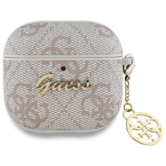 Guess 4G Charm Collection - AirPods 4 tok rózsaszín (GUA4G4GSMP)