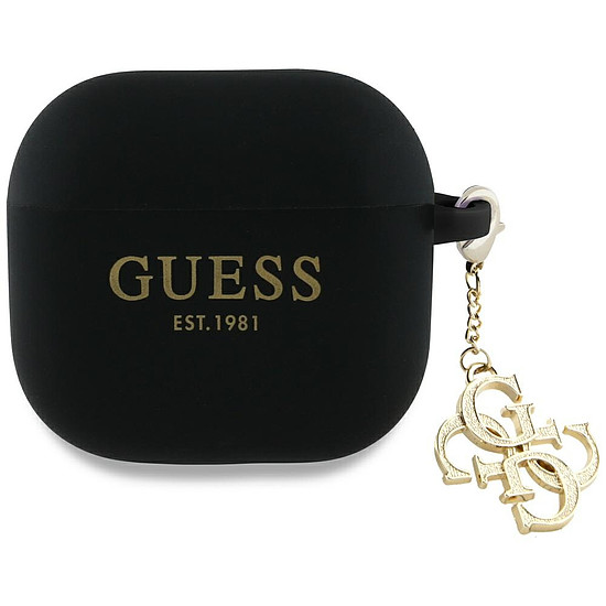 Guess 4G Charm tok AirPods 4-hez - fekete