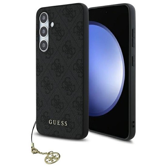Guess 4G Charms Collection - Samsung Galaxy S24 FE tok szürke (GUHCS24FEGF4GGR)