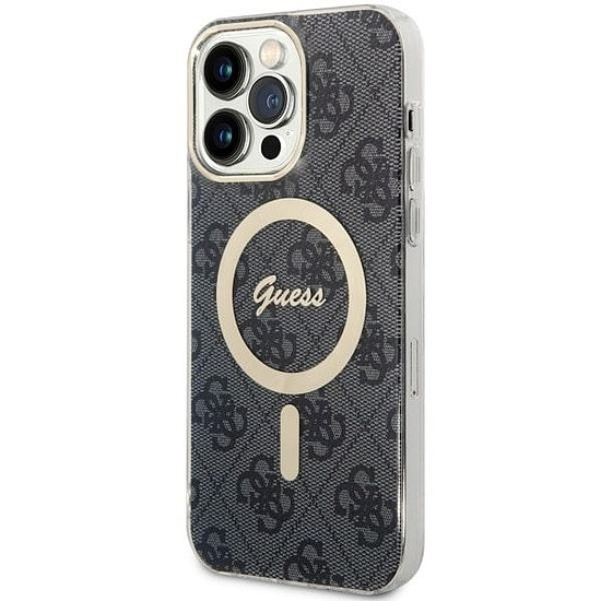 Guess 4G MagSafe tok iPhone 14 Pro Max készülékhez - fekete