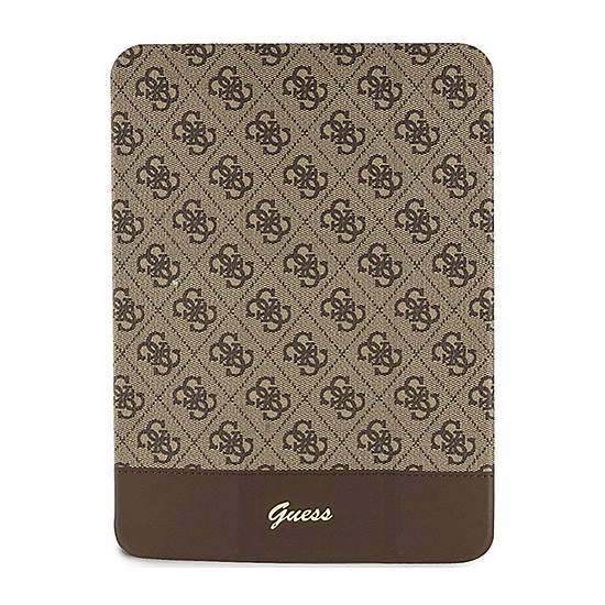 Guess 4G Stripe Allover - tok iPad 10,9"-hez 2022 barna (GUFC11PS4SGW)