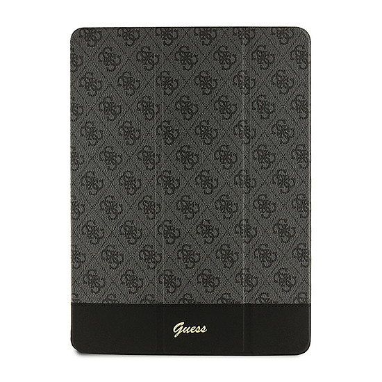 Guess 4G Stripe Allover - tok iPad Pro 12,9"-hez 2022-2020 fekete (GUFCP12PS4SGK)