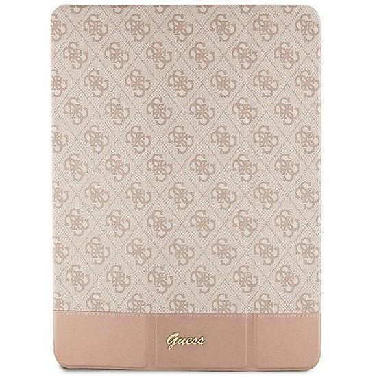 Guess 4G Stripe Allover tok iPad Pro 12,9"-hoz - rózsaszín
