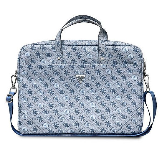 Guess Bag GUCB15P4TB 16" kék/kék Saffiano 4G háromszög logó