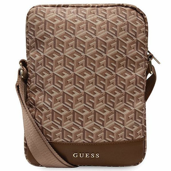 Guess Bag GUTB10HGCFSEW 10" barna/barna GCube Stripe tablettáska